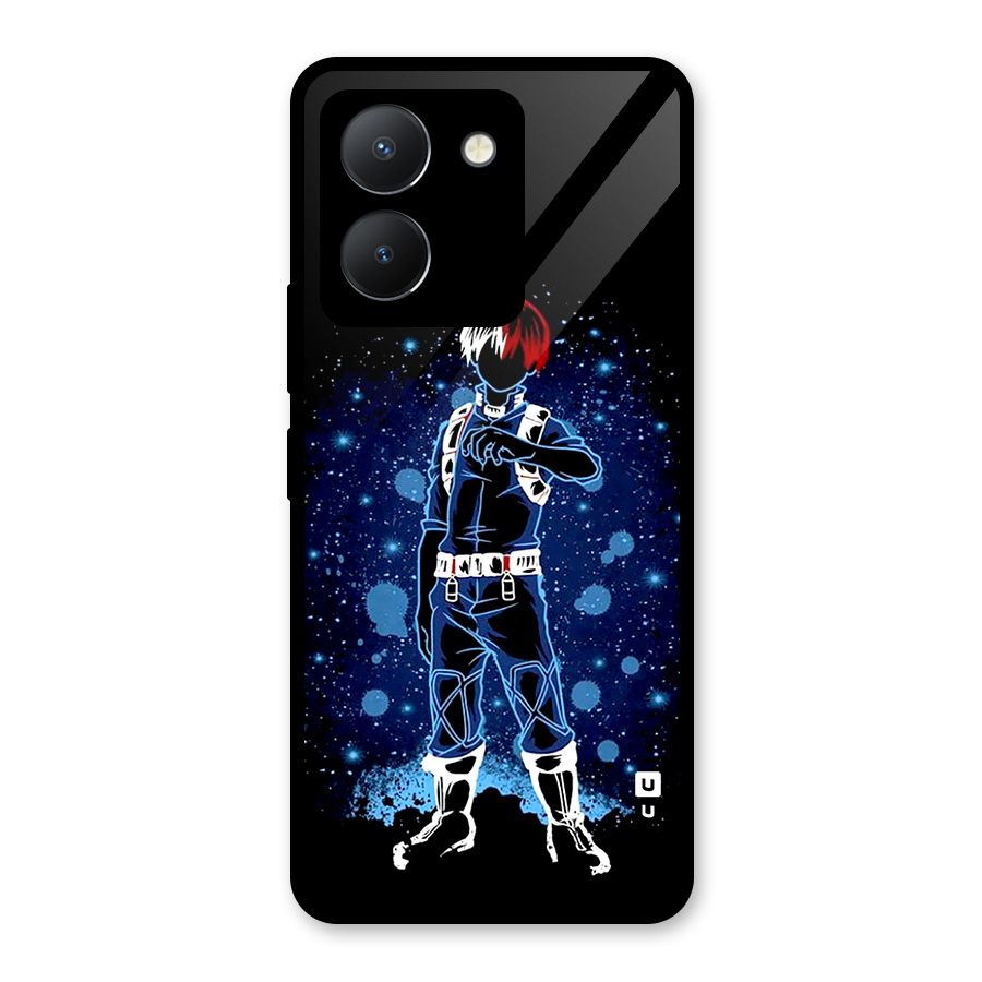 Todoroki Stance Glass Back Case for Vivo Y36