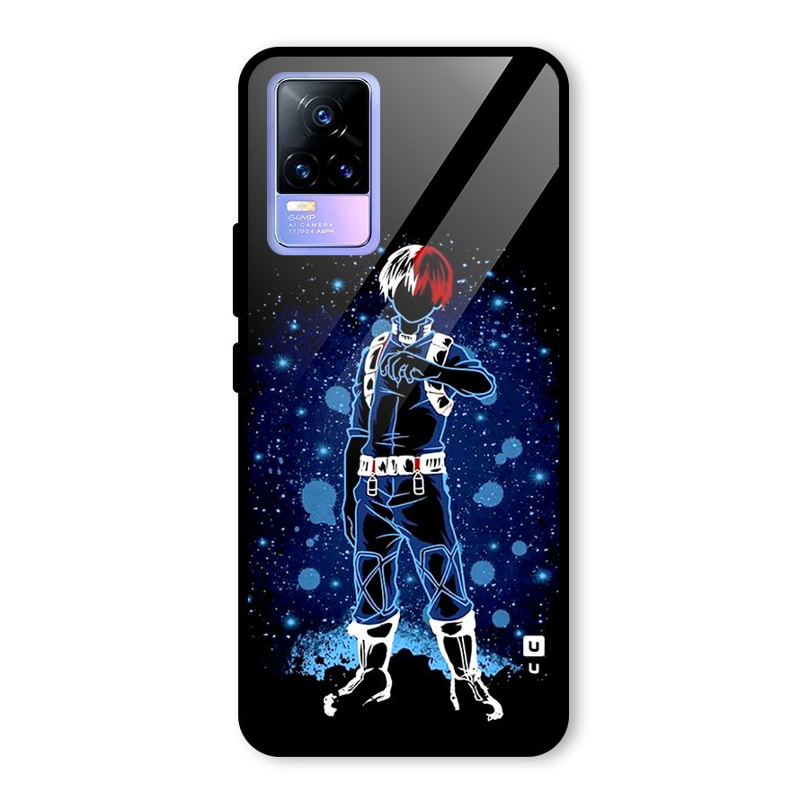 Todoroki Stance Glass Back Case for Vivo Y73