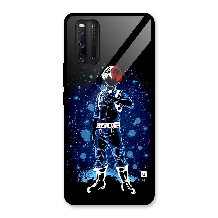 Todoroki Stance Glass Back Case for Vivo iQOO 3