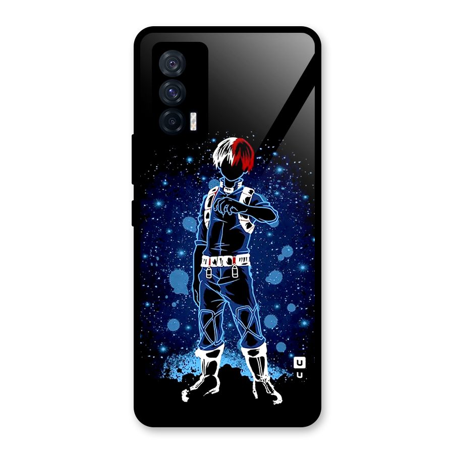 Todoroki Stance Glass Back Case for Vivo iQOO 7 5G