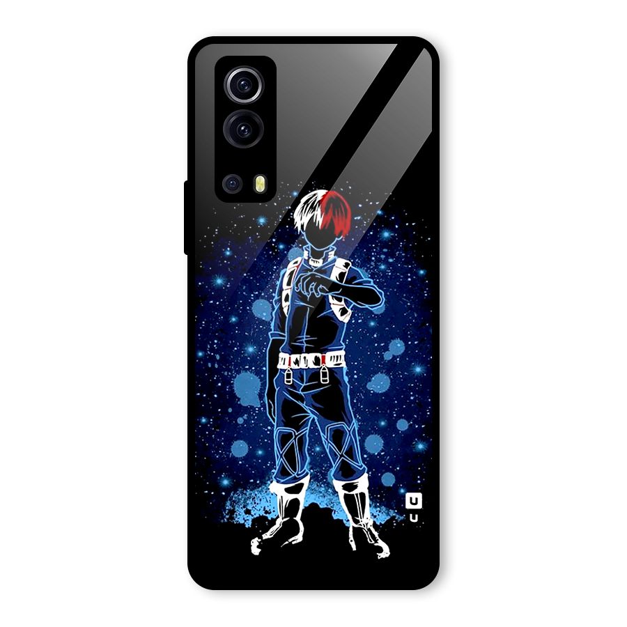 Todoroki Stance Glass Back Case for Vivo iQOO Z3