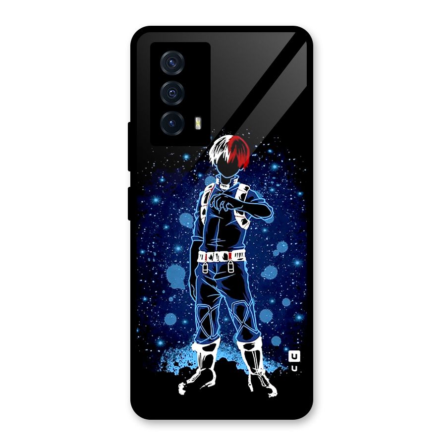 Todoroki Stance Glass Back Case for Vivo iQOO Z5