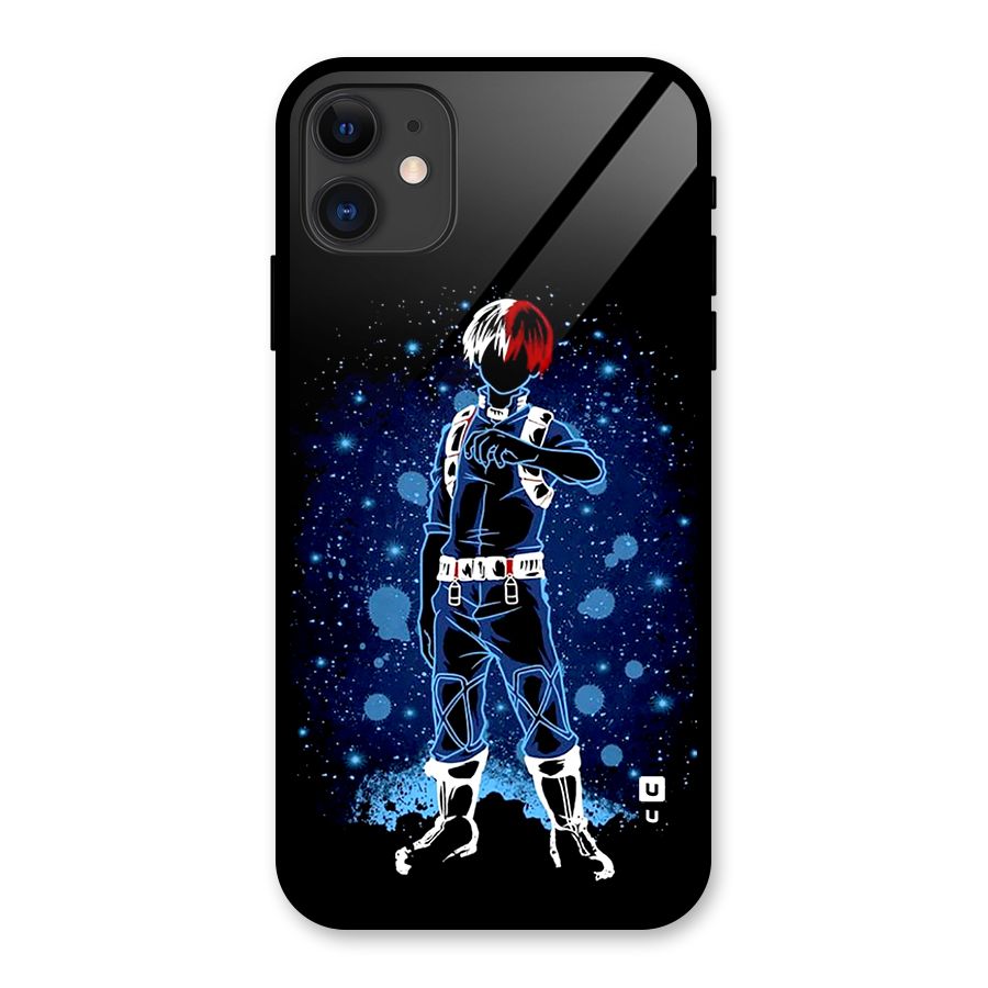 Todoroki Stance Glass Back Case for iPhone 11
