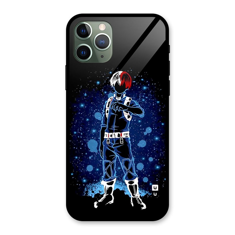 Todoroki Stance Glass Back Case for iPhone 11 Pro