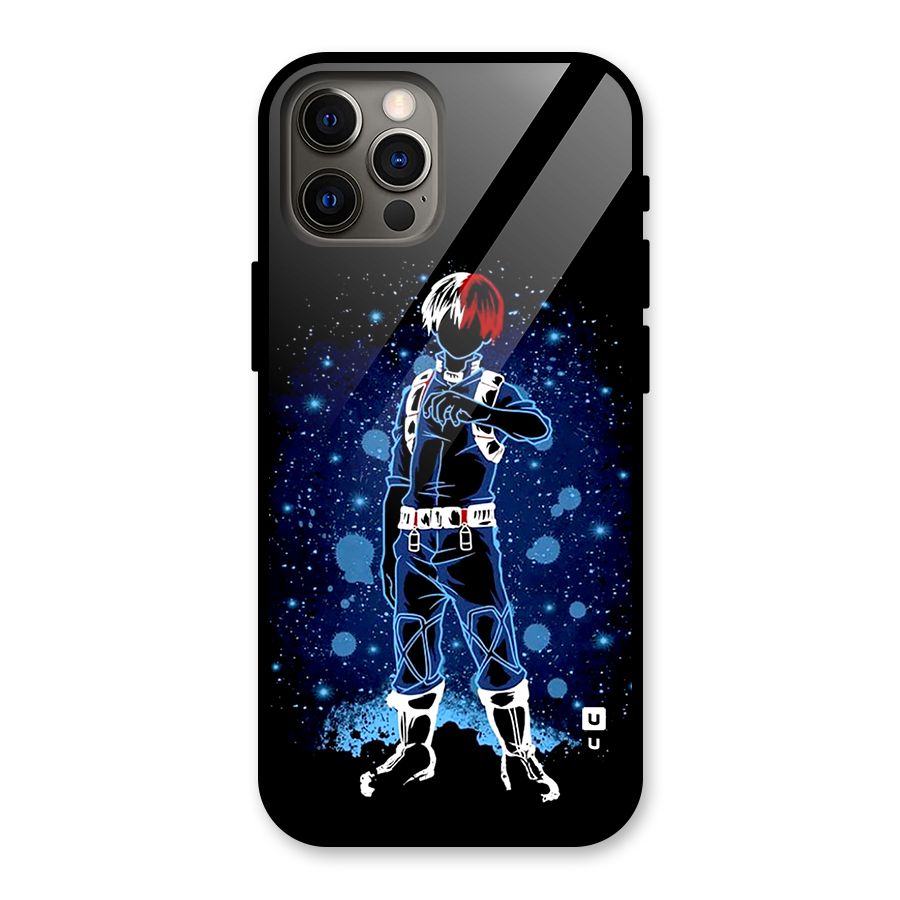 Todoroki Stance Glass Back Case for iPhone 12 Pro