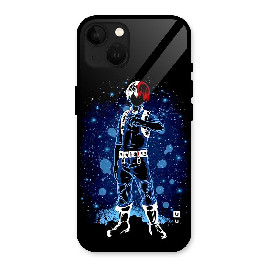 Todoroki Stance Glass Back Case for iPhone 13