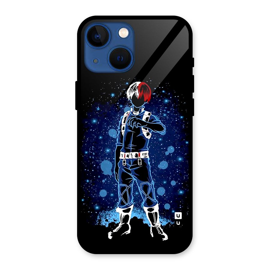Todoroki Stance Glass Back Case for iPhone 13 Mini