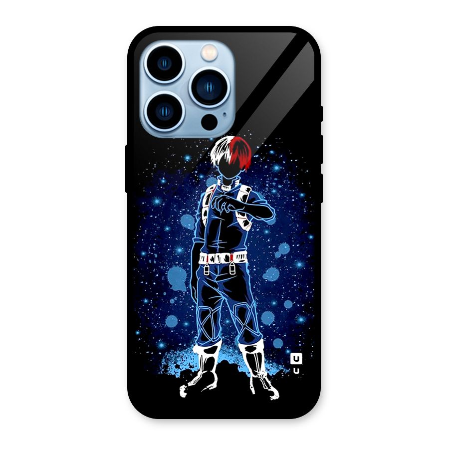 Todoroki Stance Glass Back Case for iPhone 13 Pro
