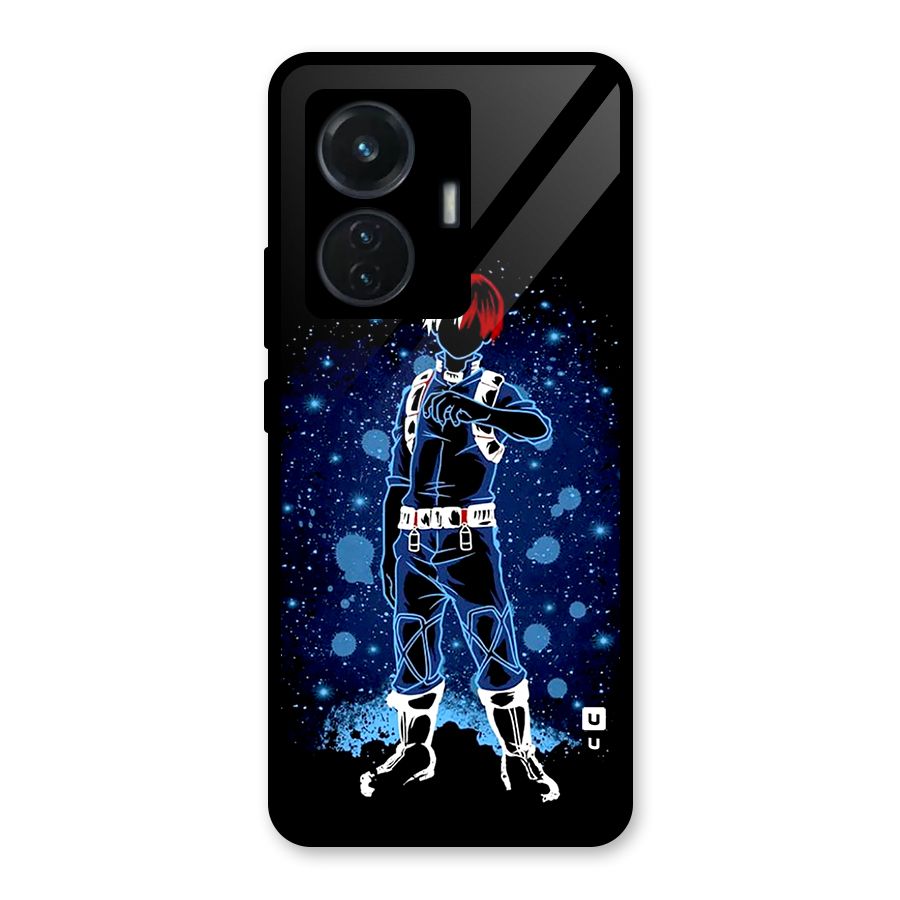 Todoroki Stance Glass Back Case for iQOO Z6 44W