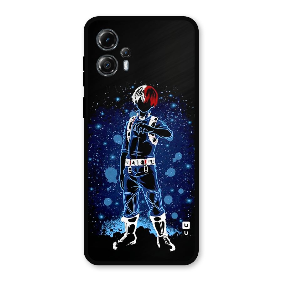 Todoroki Stance Metal Back Case for Moto G13