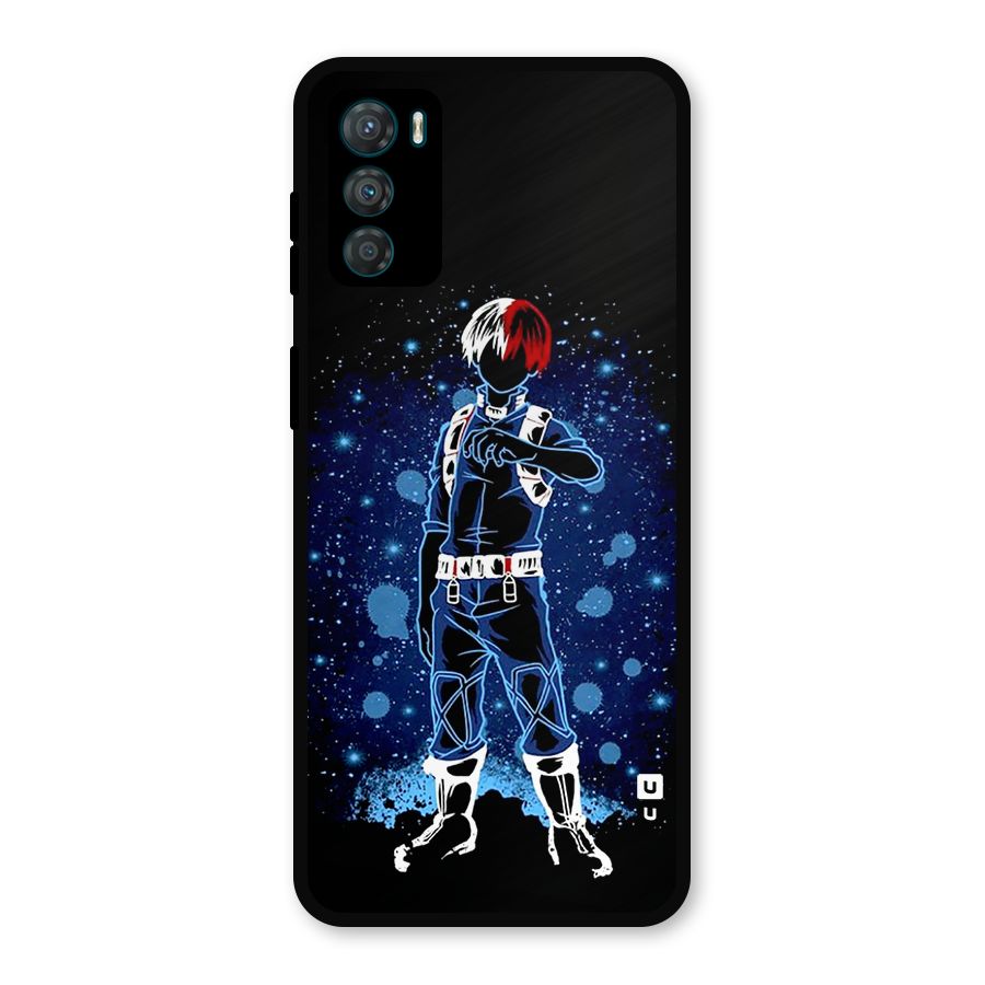 Todoroki Stance Metal Back Case for Moto G42