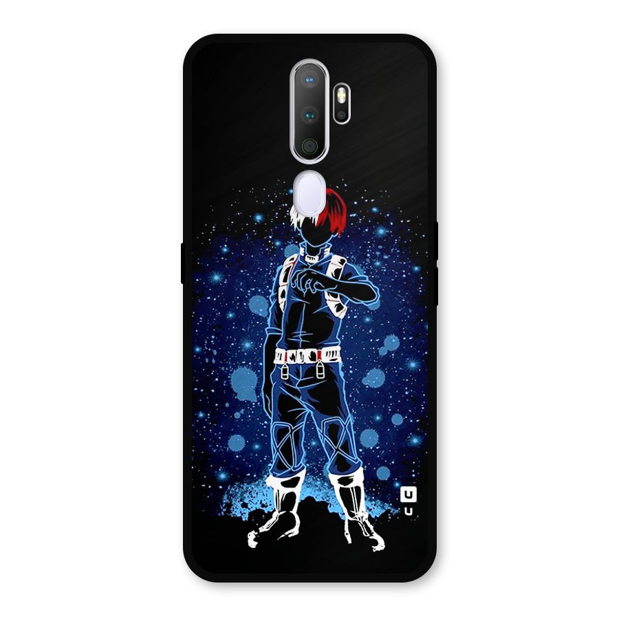 Todoroki Stance Metal Back Case for Oppo A9 (2020)
