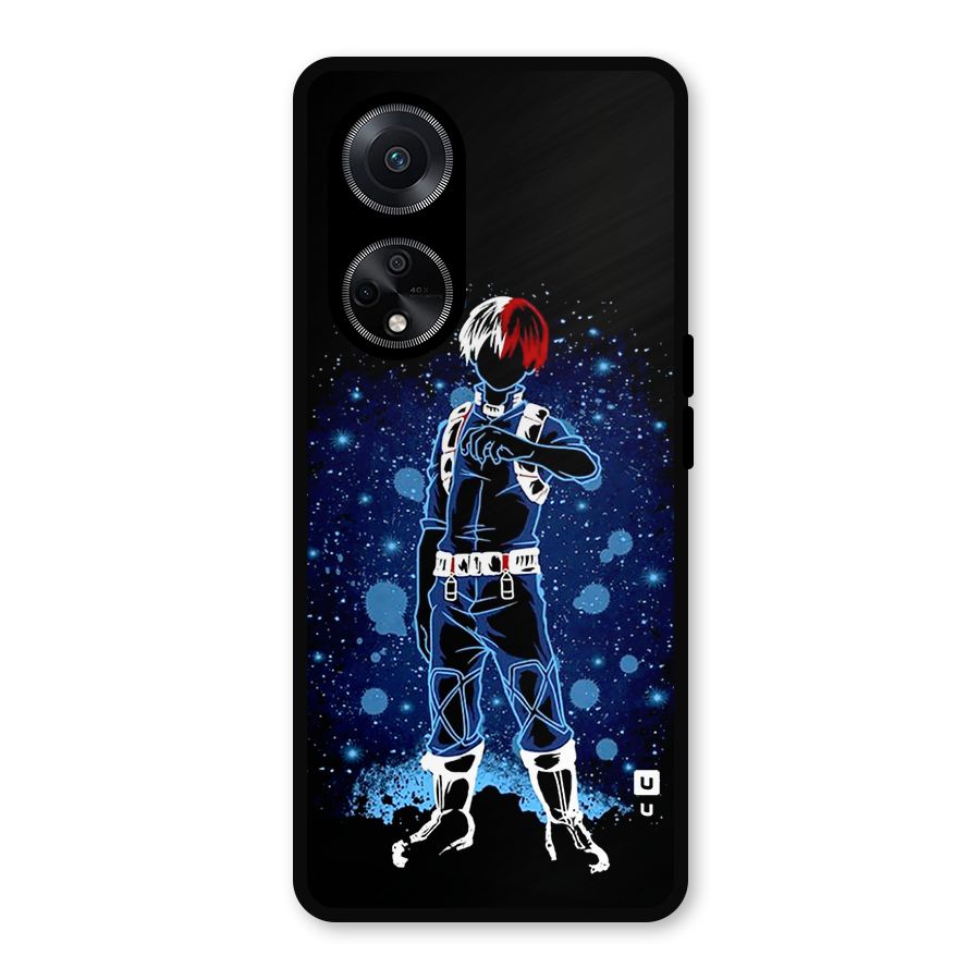 Todoroki Stance Metal Back Case for Oppo F23