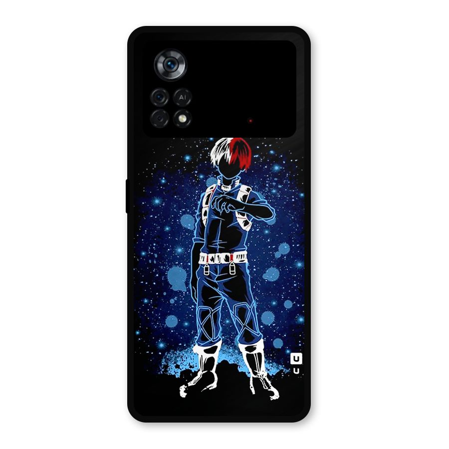 Todoroki Stance Metal Back Case for Poco X4 Pro 5G