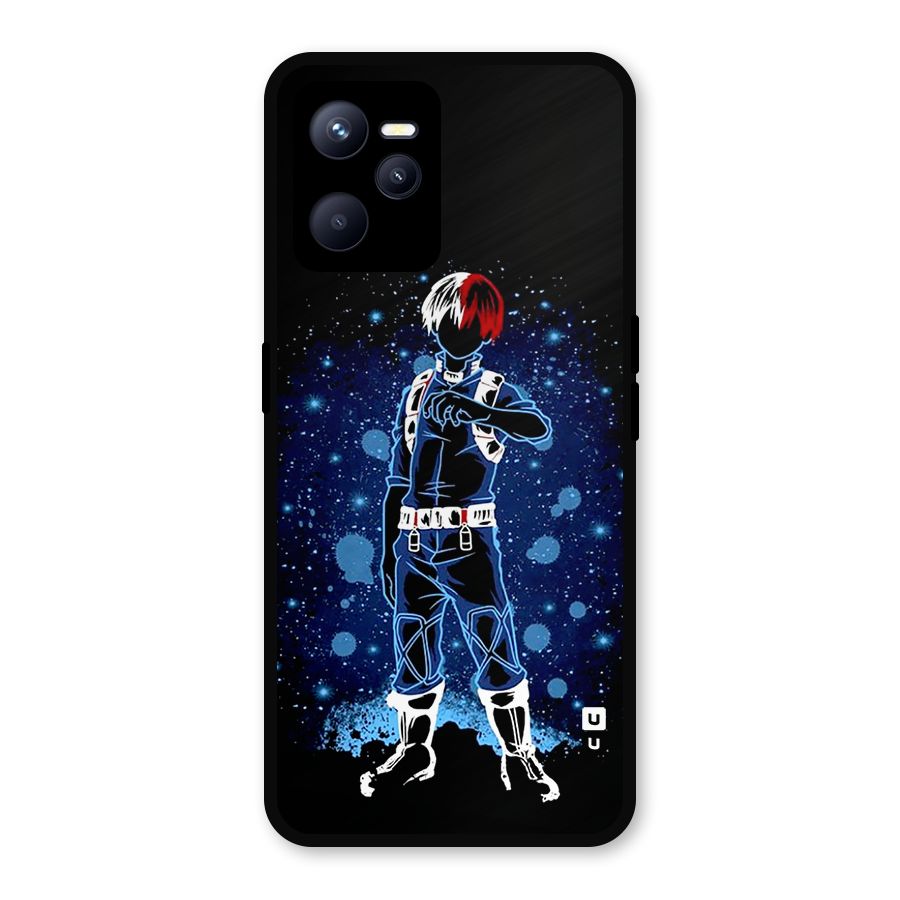 Todoroki Stance Metal Back Case for Realme C35