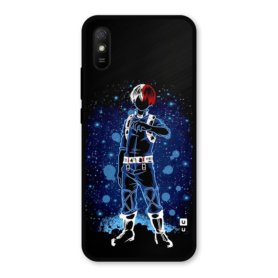 Todoroki Stance Metal Back Case for Redmi 9i