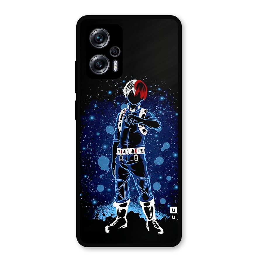Todoroki Stance Metal Back Case for Redmi K50i