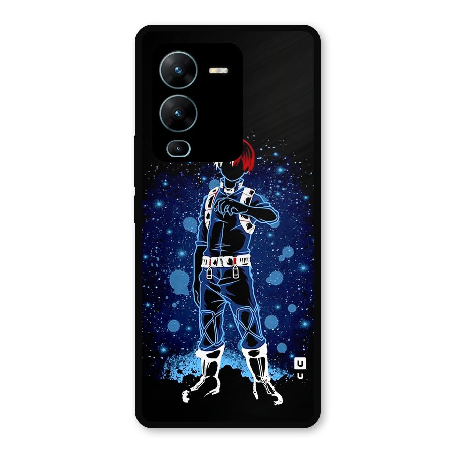 Todoroki Stance Metal Back Case for Vivo V25 Pro