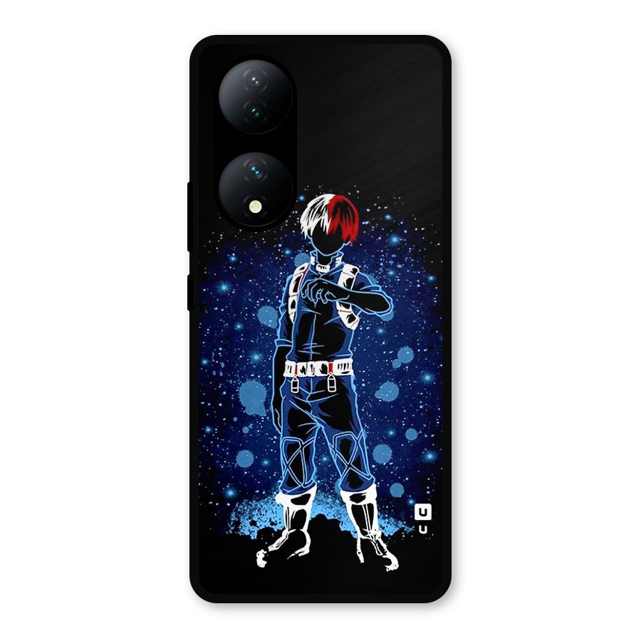 Todoroki Stance Metal Back Case for Vivo Y100a