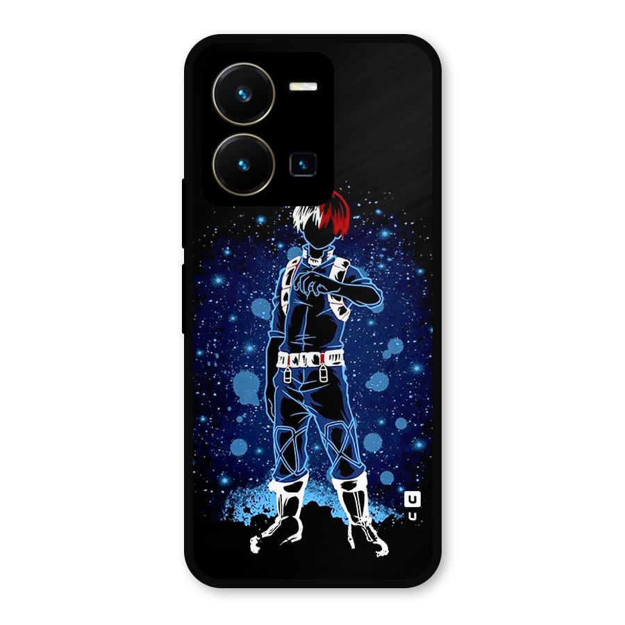 Todoroki Stance Metal Back Case for Vivo Y35