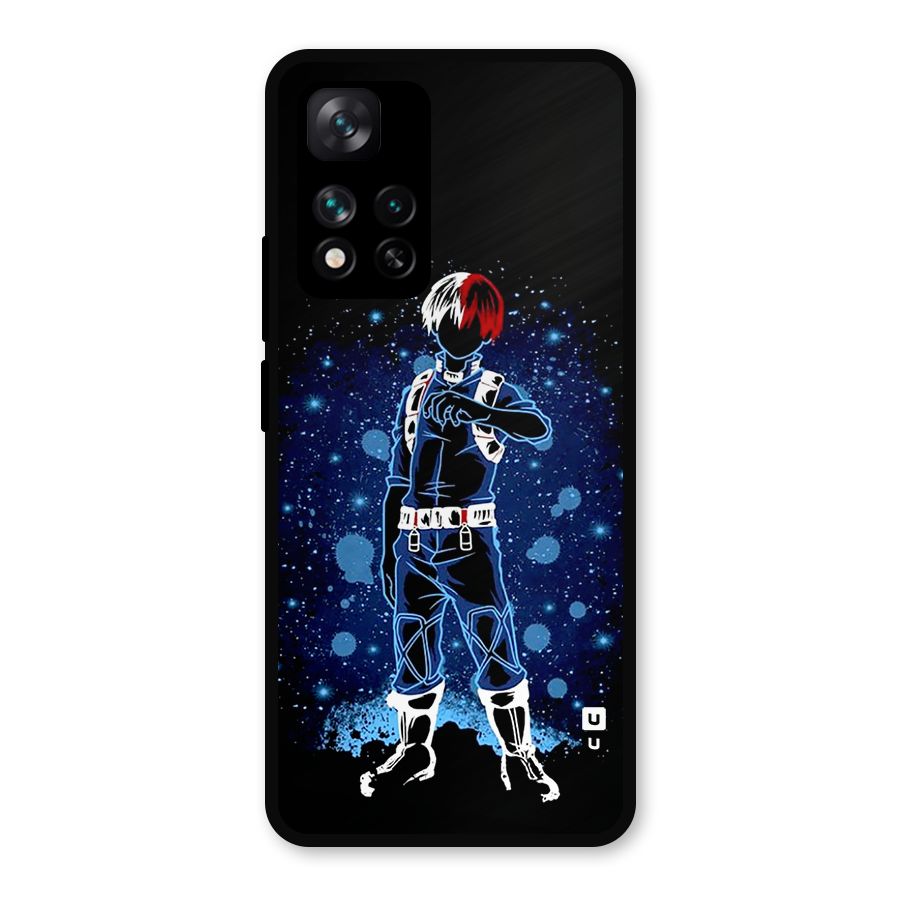Todoroki Stance Metal Back Case for Xiaomi 11i Hypercharge 5G