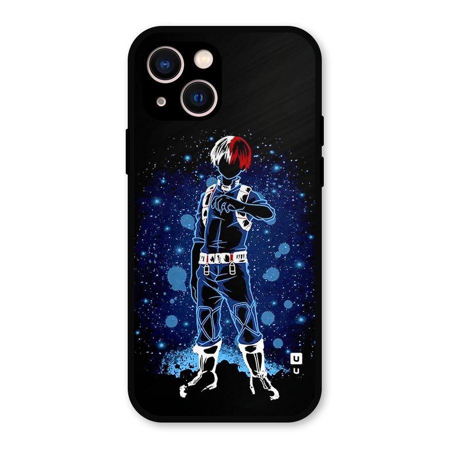 Todoroki Stance Metal Back Case for iPhone 13