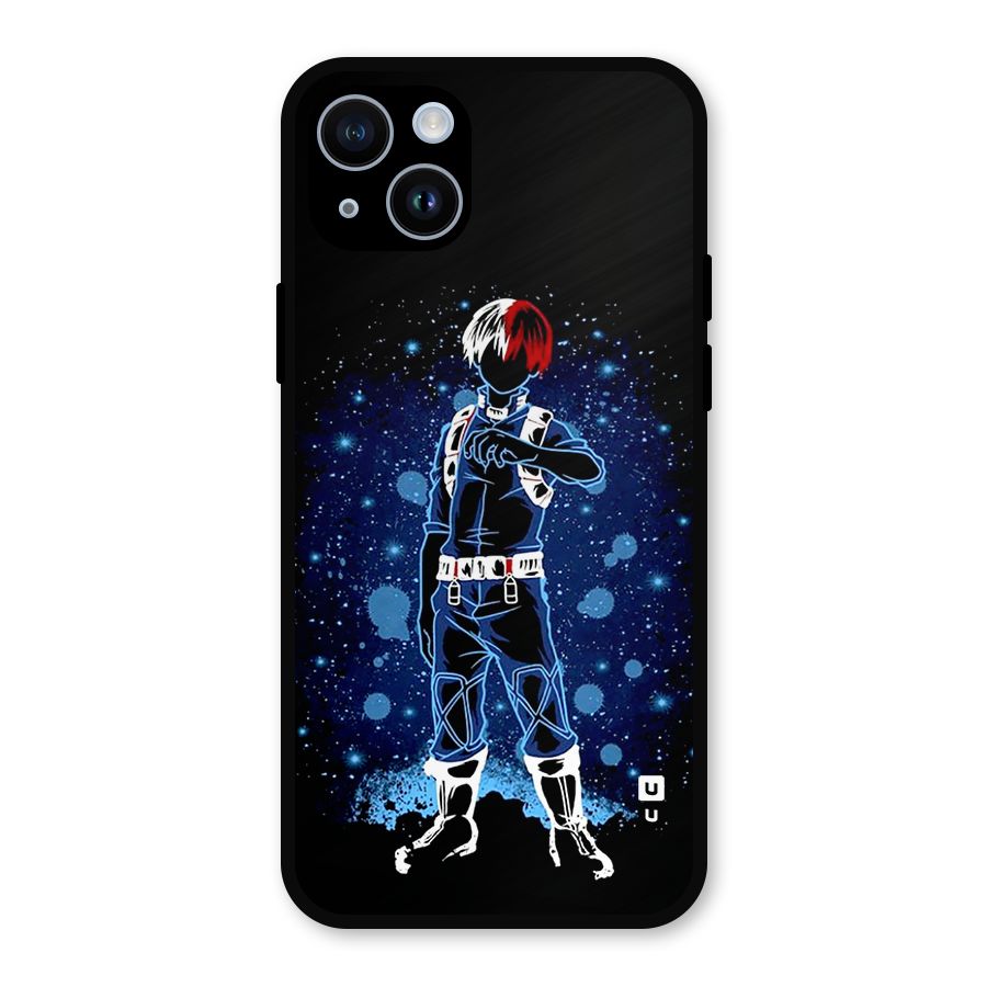 Todoroki Stance Metal Back Case for iPhone 14