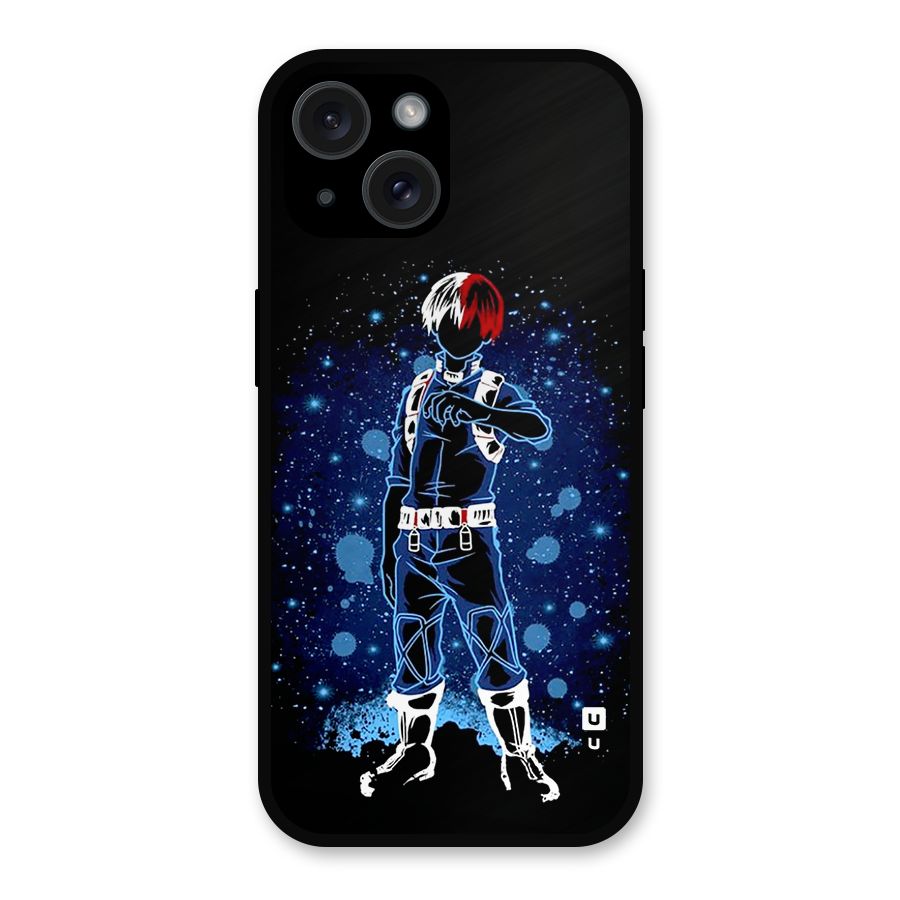 Todoroki Stance Metal Back Case for iPhone 15