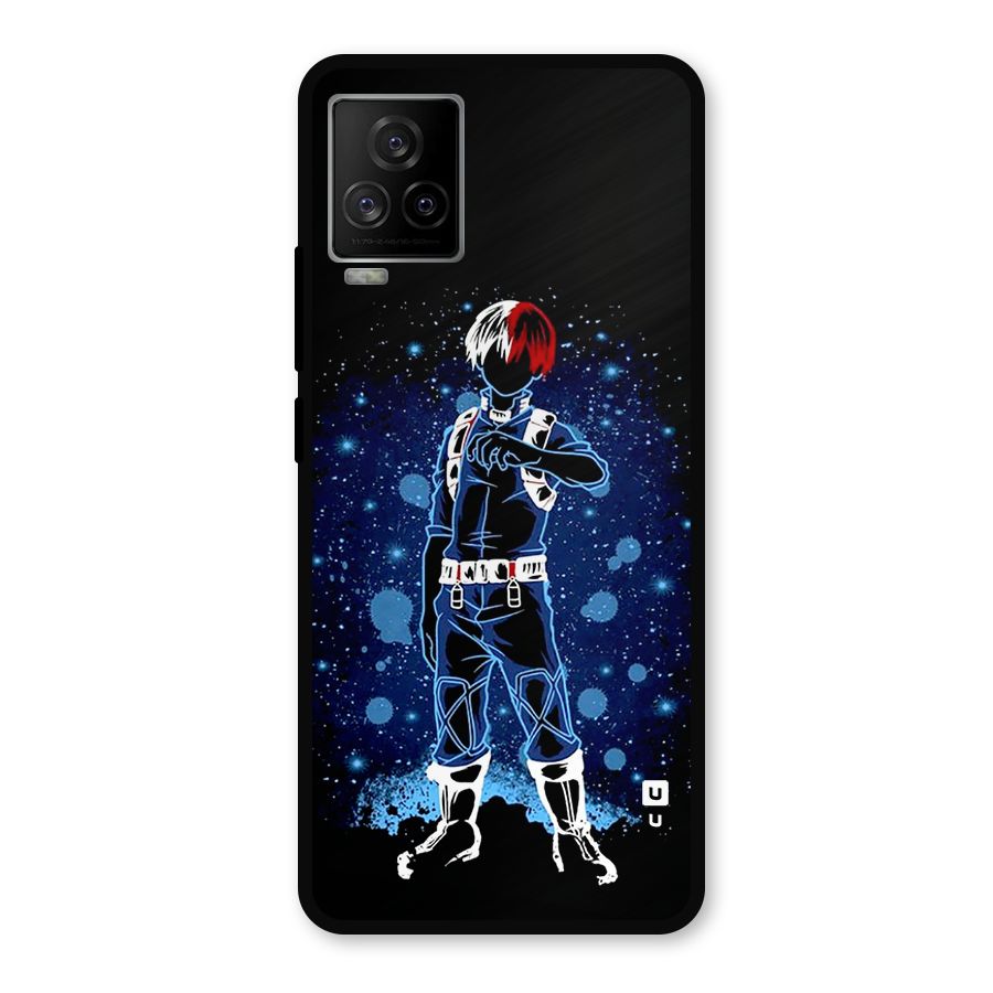 Todoroki Stance Metal Back Case for iQOO 7 Legend 5G