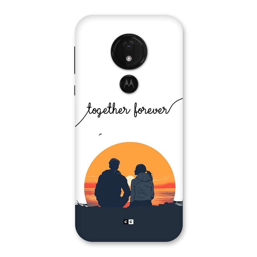 Together Forever Back Case for Moto G7 Power