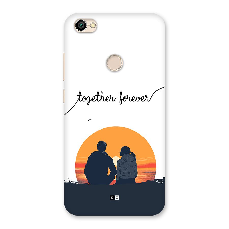 Together Forever Back Case for Redmi Y1 2017