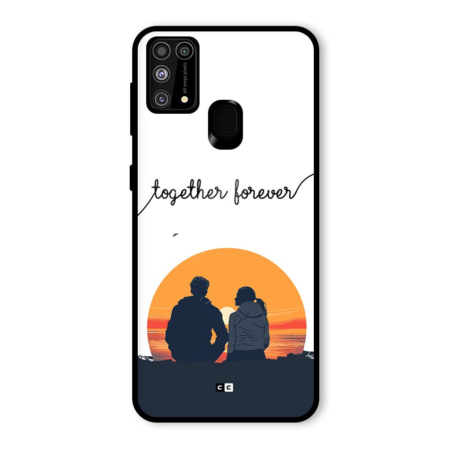 Together Forever Glass Back Case for Galaxy M31