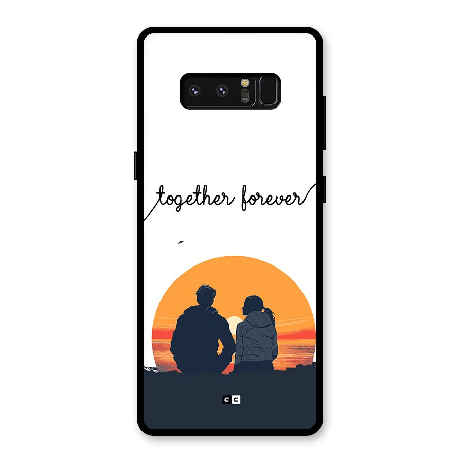 Together Forever Glass Back Case for Galaxy Note 8
