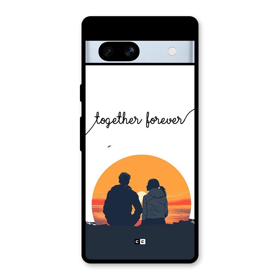 Together Forever Glass Back Case for Google Pixel 7a