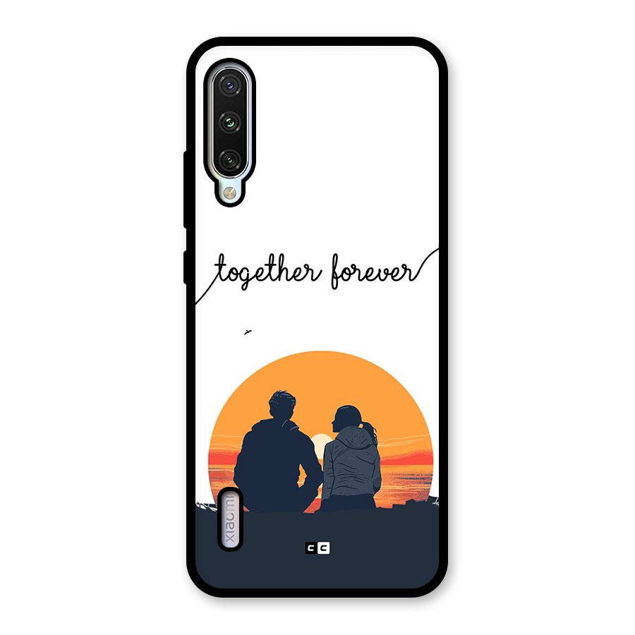 Together Forever Glass Back Case for Mi A3