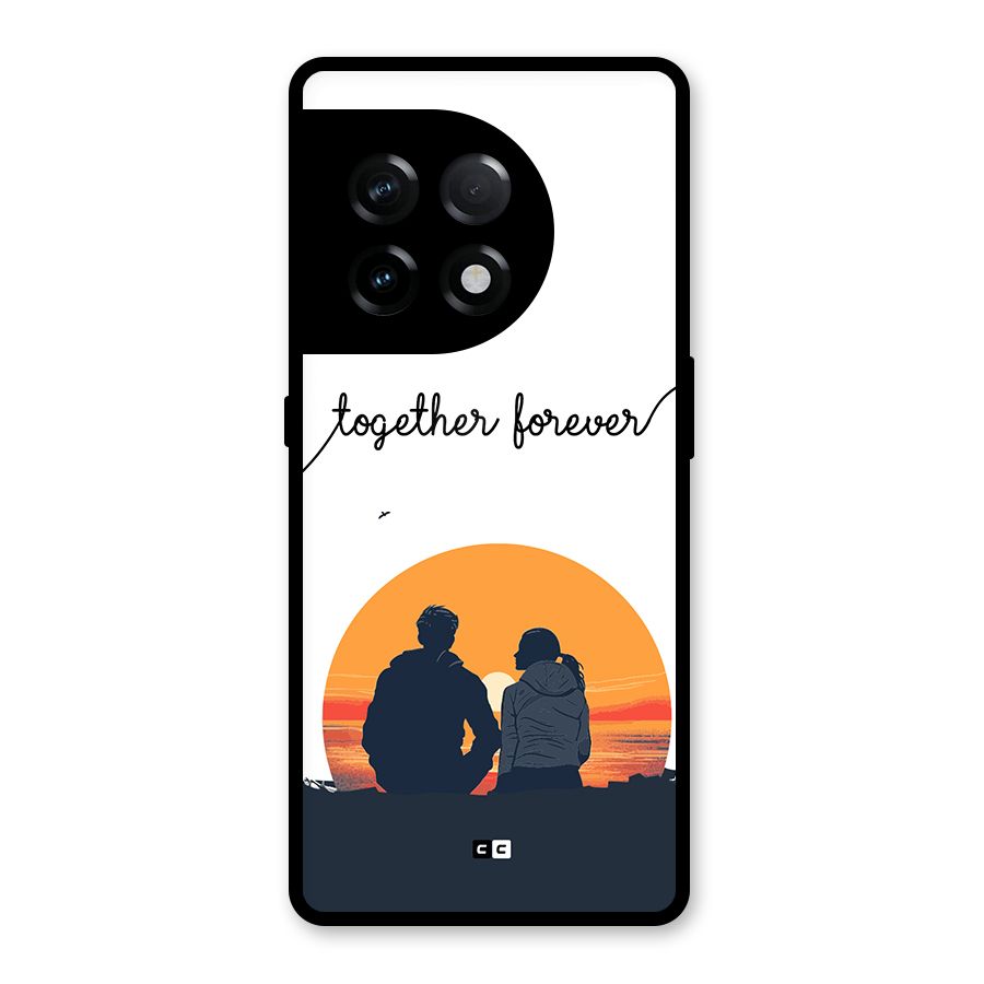 Together Forever Glass Back Case for OnePlus 11R