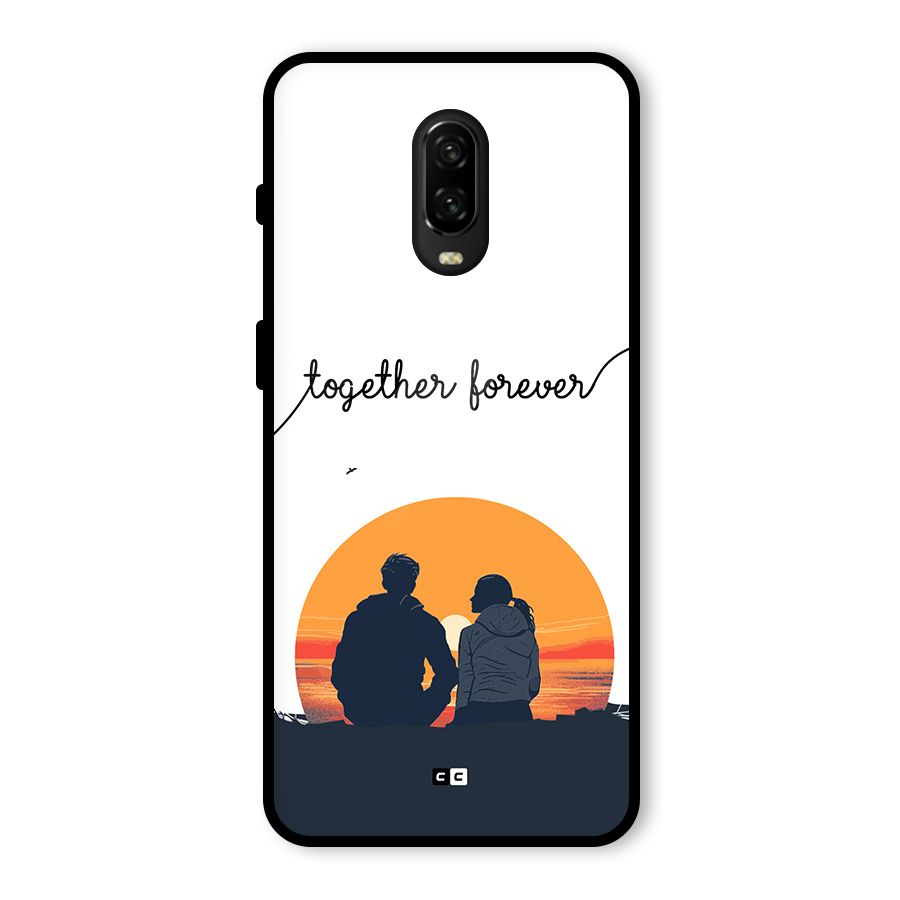 Together Forever Glass Back Case for OnePlus 6T