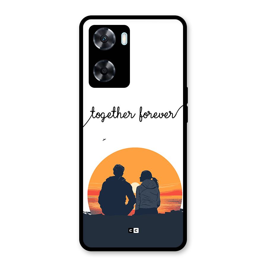 Together Forever Glass Back Case for Oppo A77s