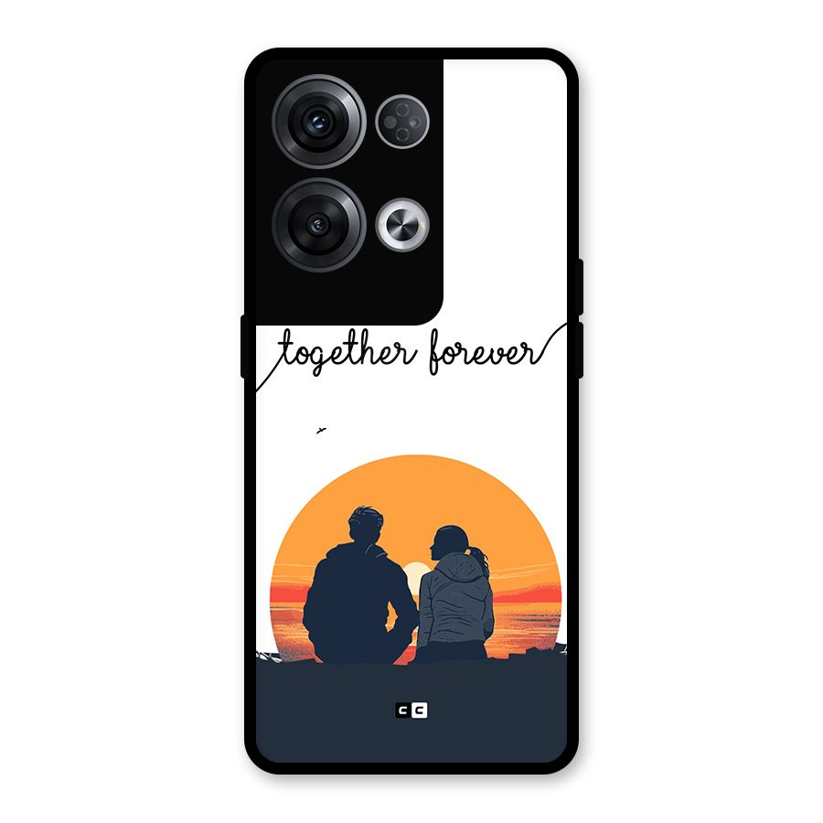 Together Forever Glass Back Case for Oppo Reno8 Pro 5G