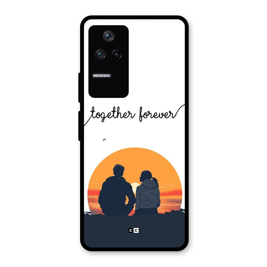 Together Forever Glass Back Case for Poco F4 5G