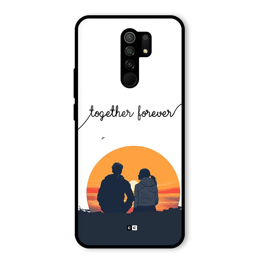 Together Forever Glass Back Case for Poco M2