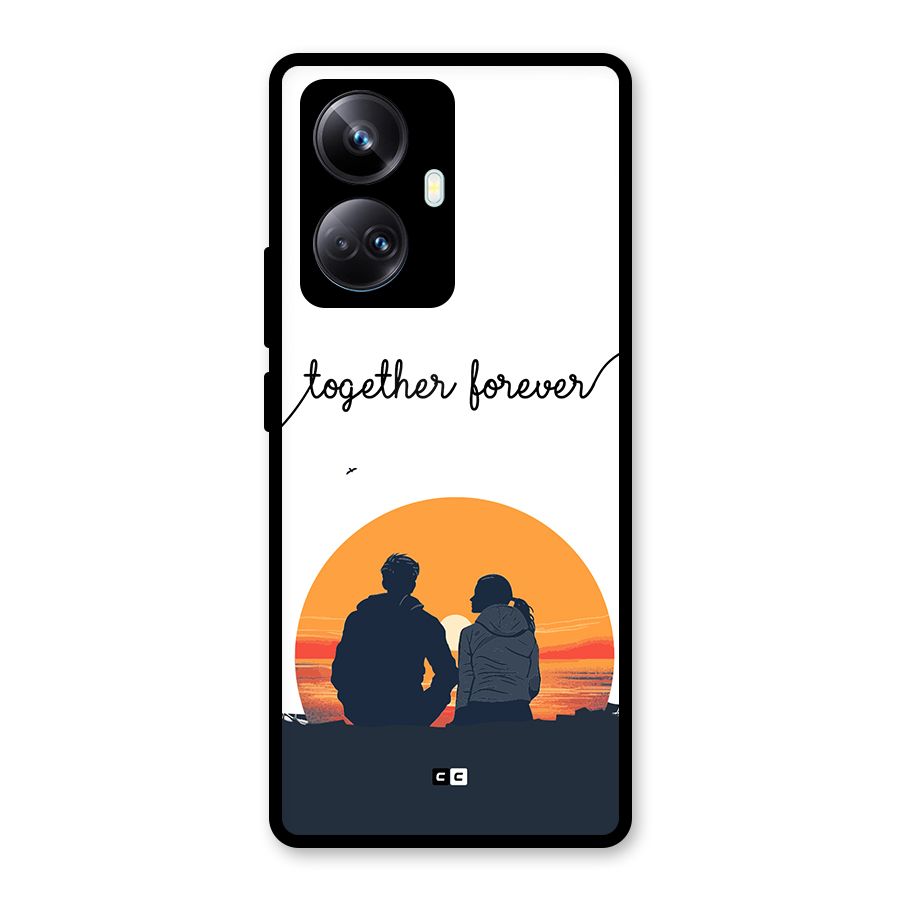 Together Forever Glass Back Case for Realme 10 Pro Plus