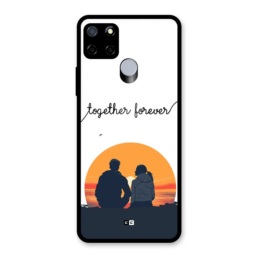 Together Forever Glass Back Case for Realme Narzo 20