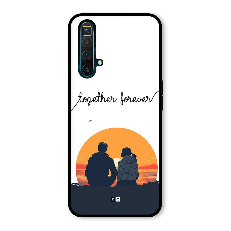 Together Forever Glass Back Case for Realme X3