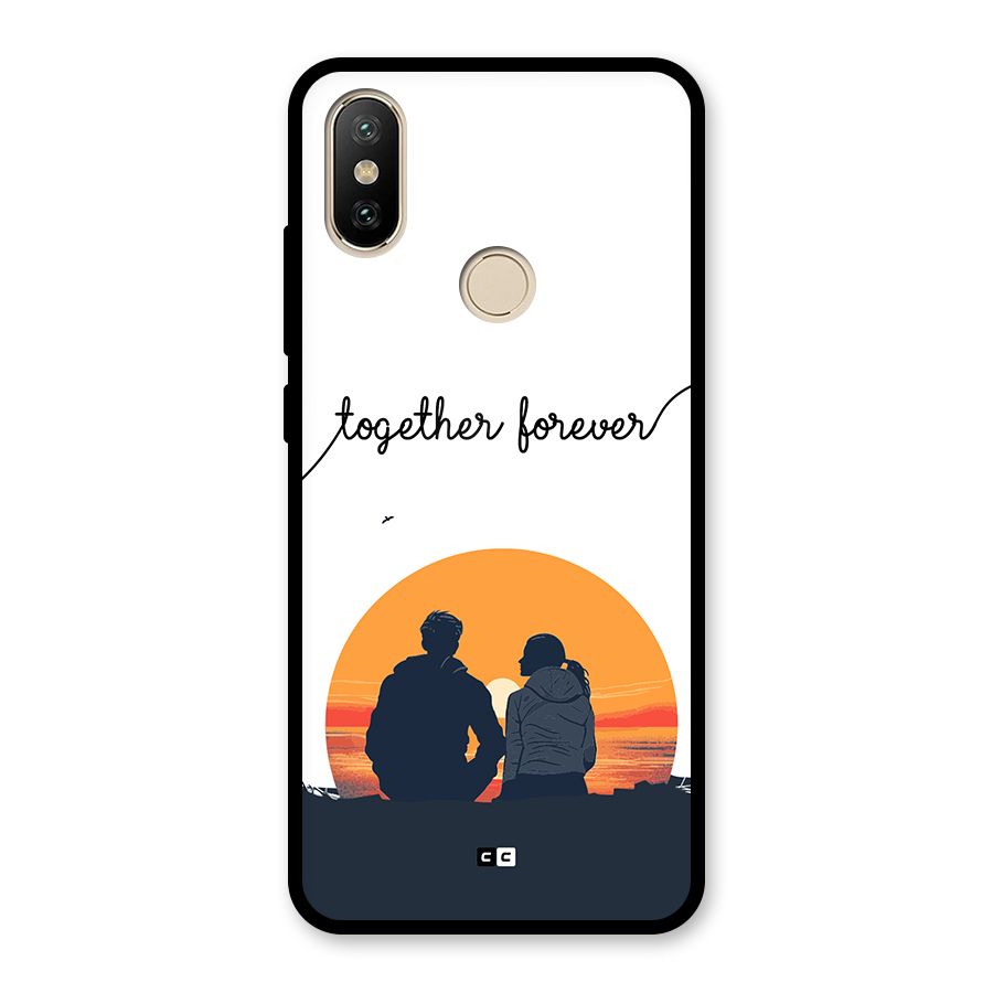 Together Forever Glass Back Case for Redmi A2