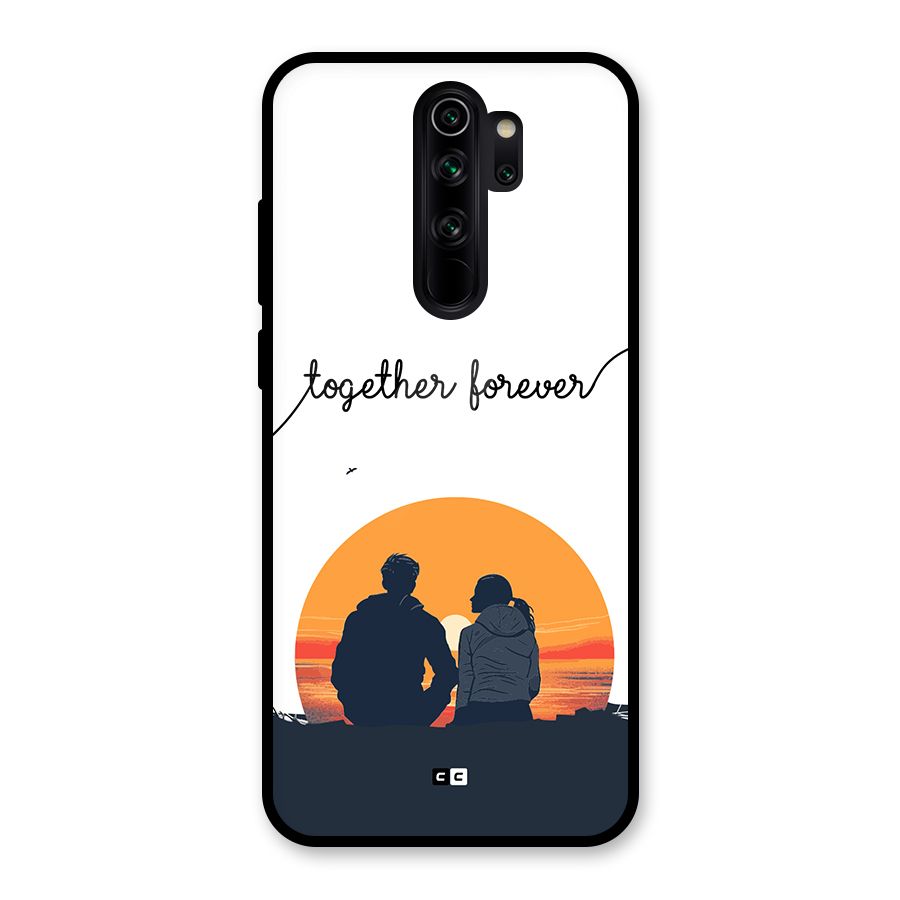 Together Forever Glass Back Case for Redmi Note 8 Pro