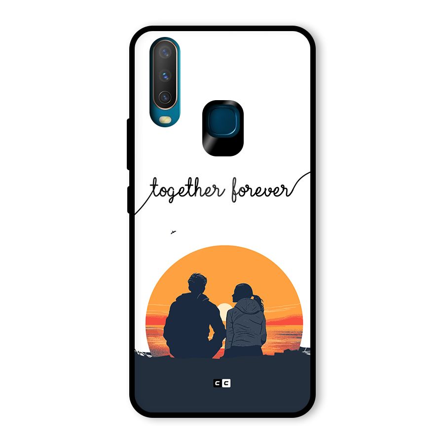 Together Forever Glass Back Case for Vivo U10
