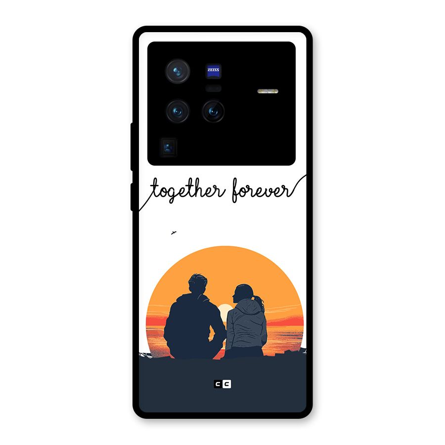 Together Forever Glass Back Case for Vivo X80 Pro