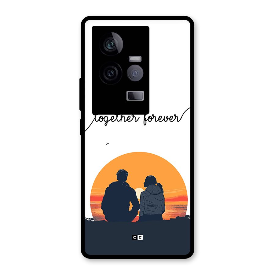 Together Forever Glass Back Case for Vivo iQOO 11 5G