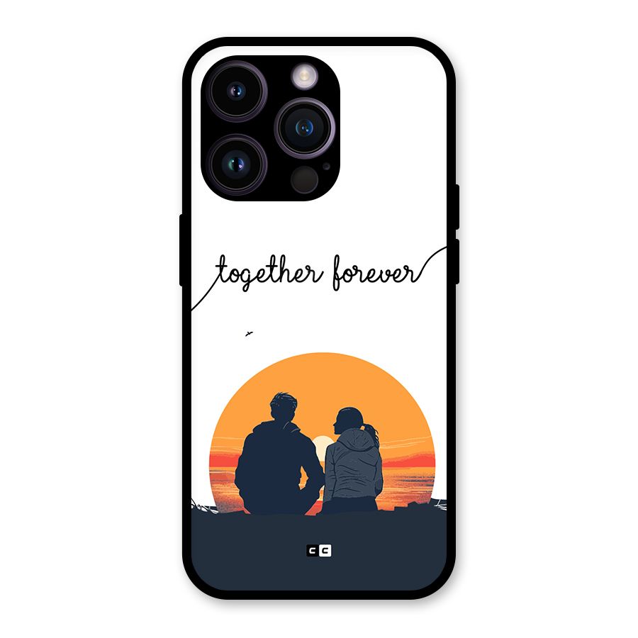 Together Forever Glass Back Case for iPhone 14 Pro